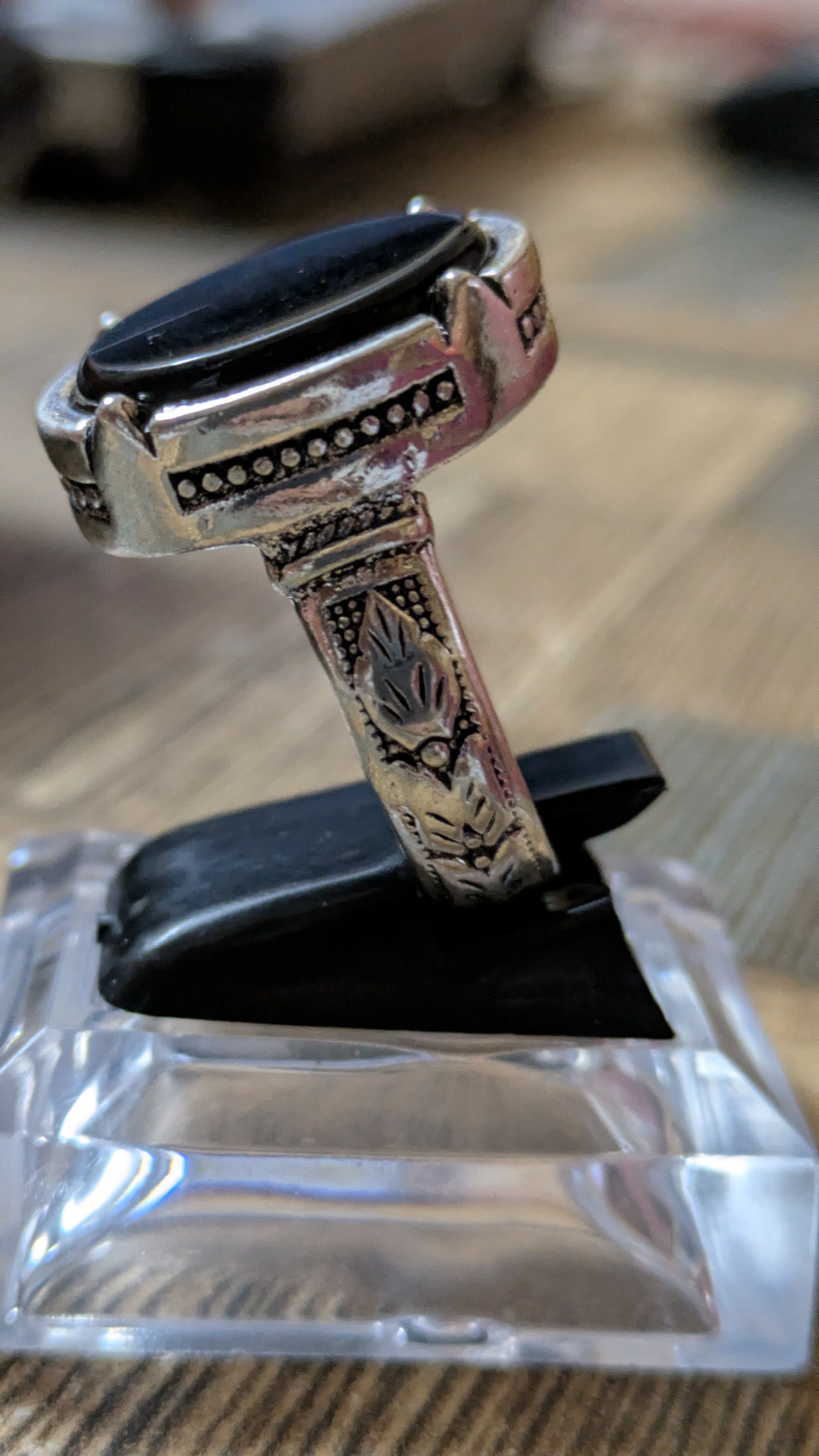The Persian Shadow Agate Ring image 3